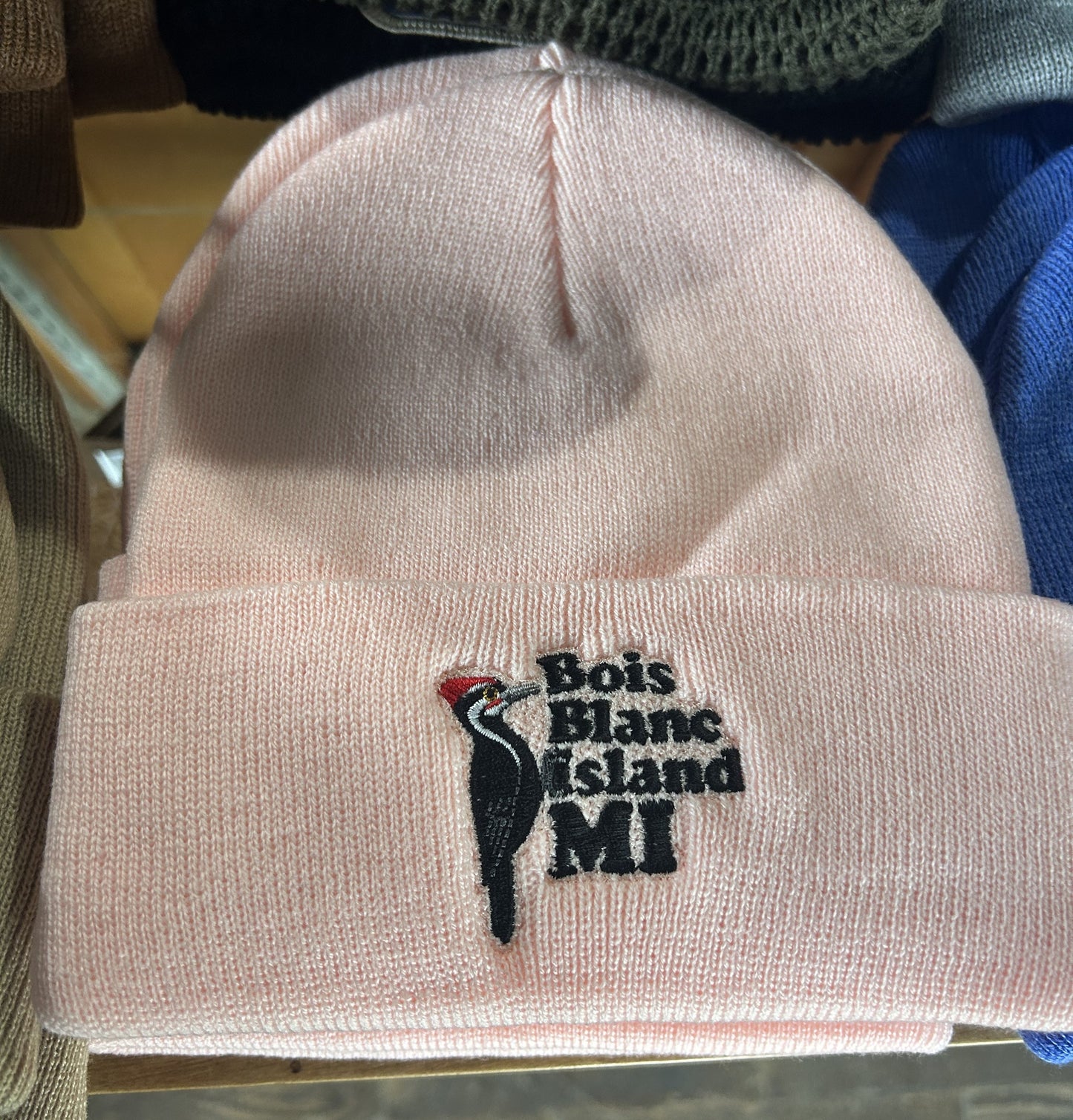 Pileated Woodpecker Knit Caps