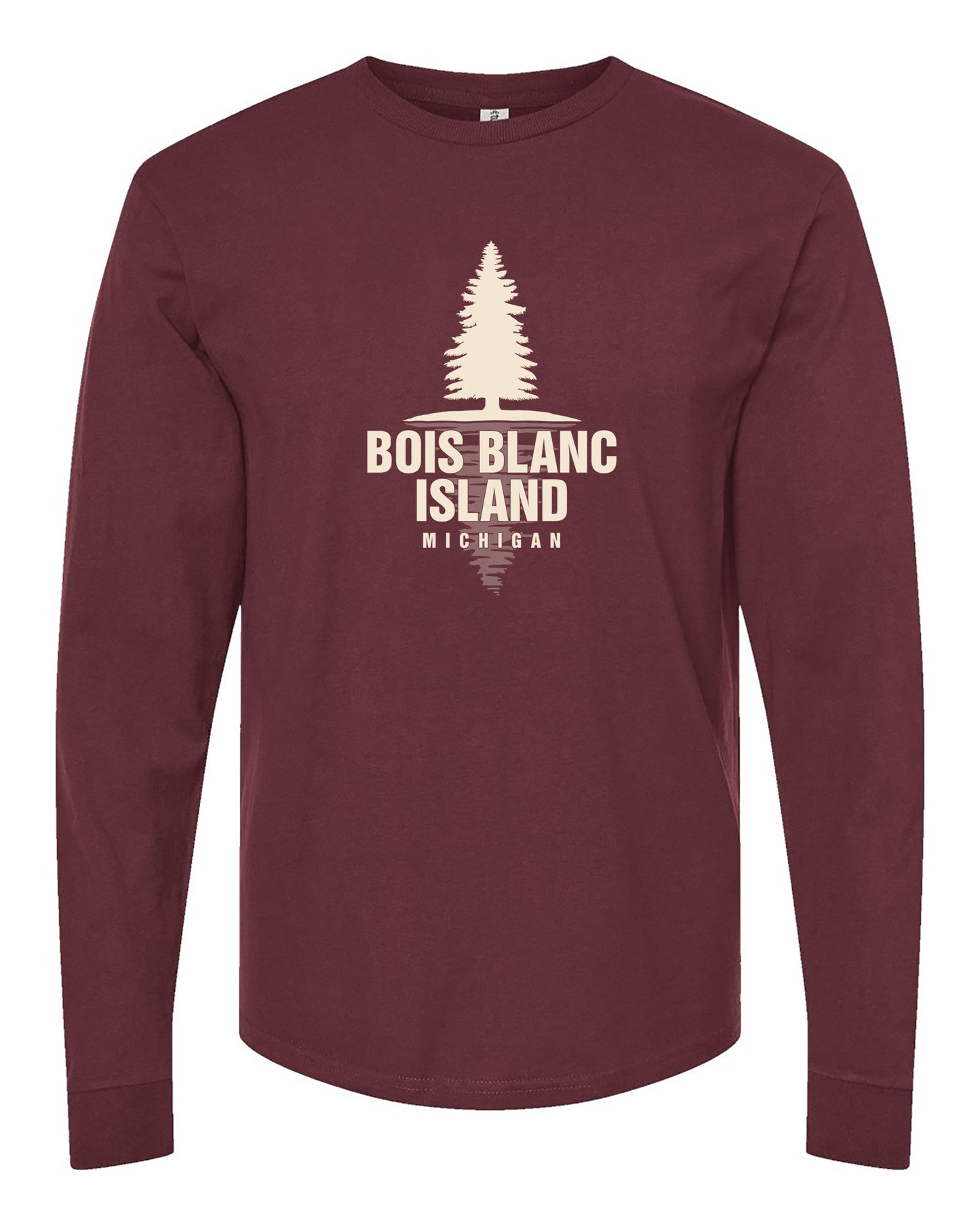 Pine Reflection Mens LS Tee