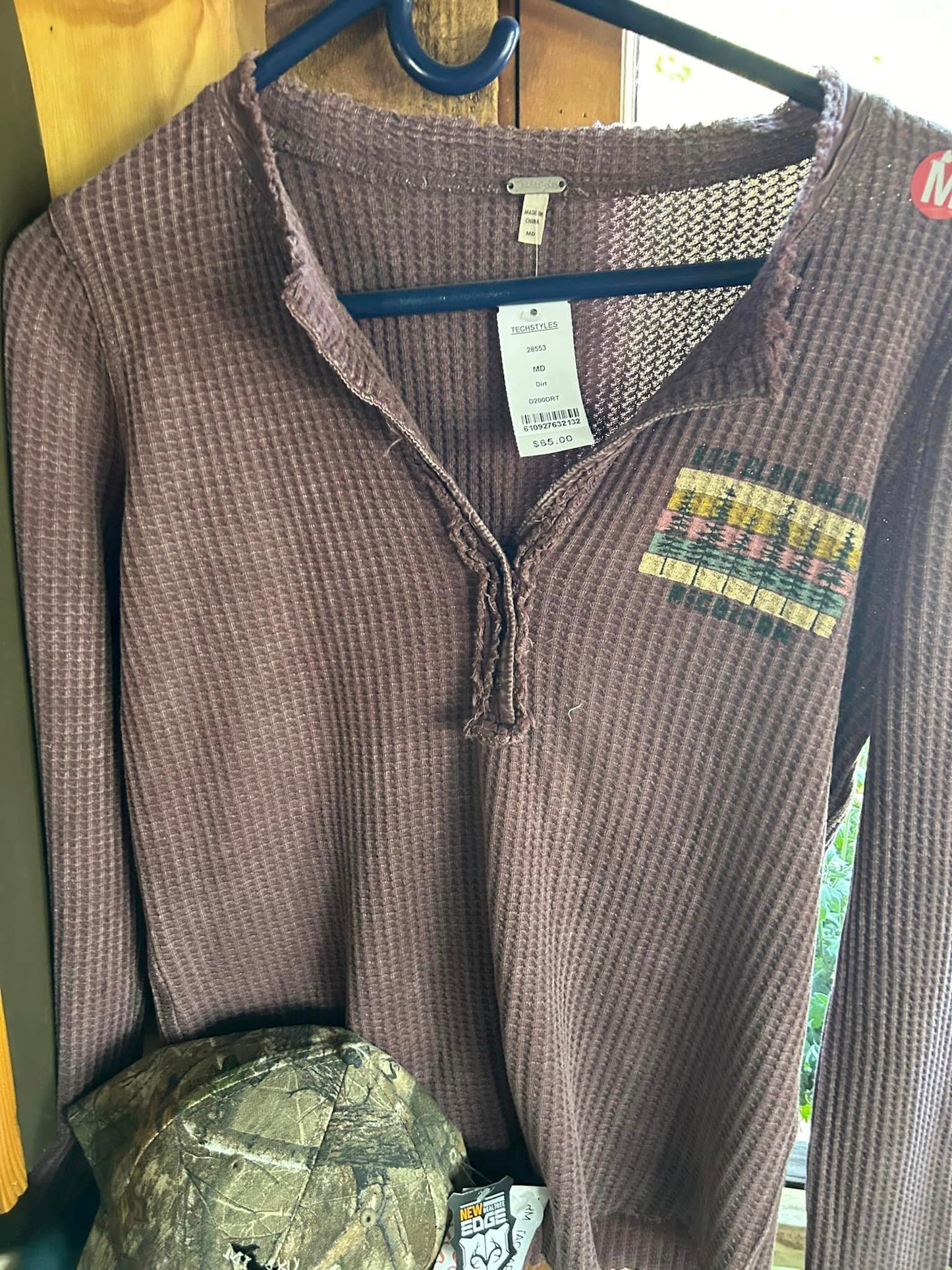 Women's Waffle Knit Shirts