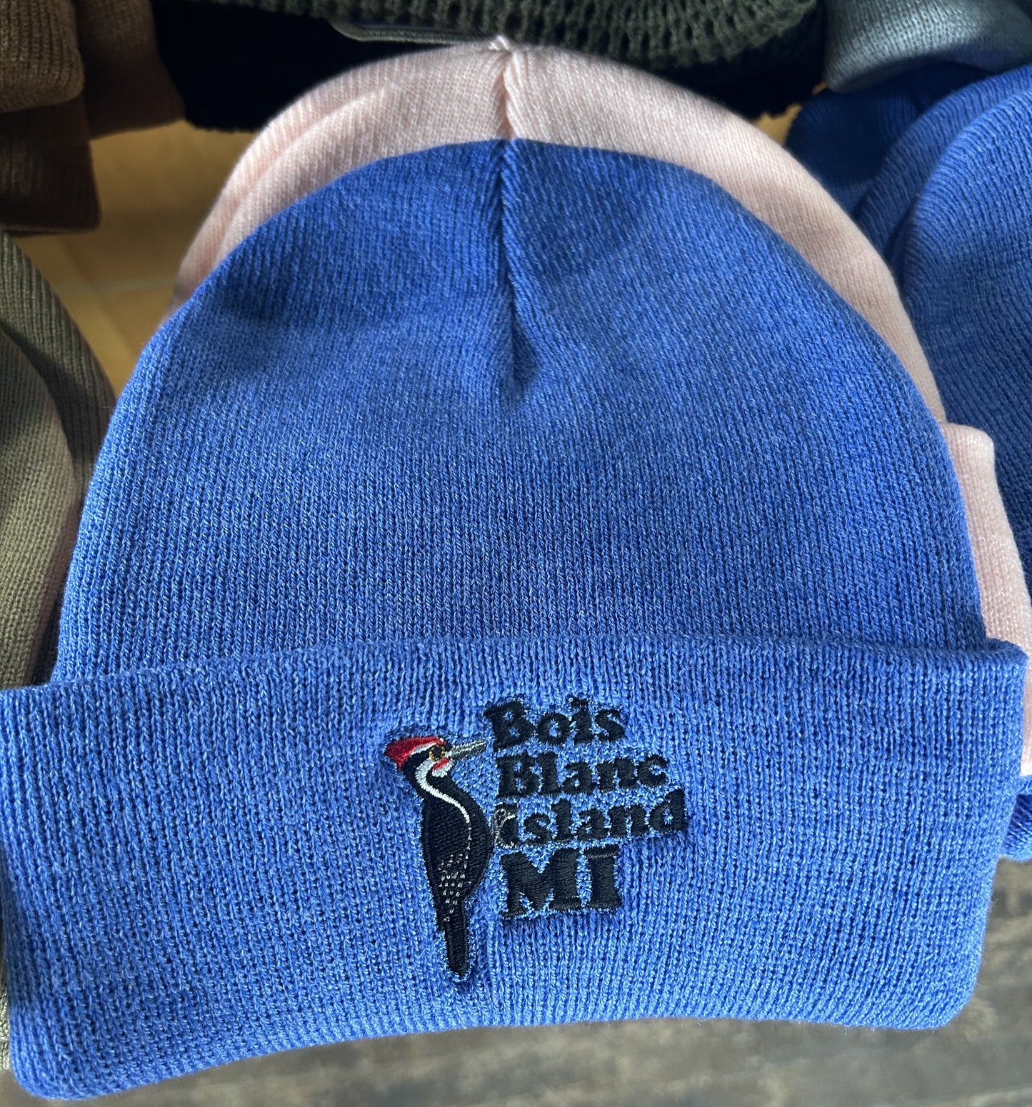 Pileated Woodpecker Knit Caps