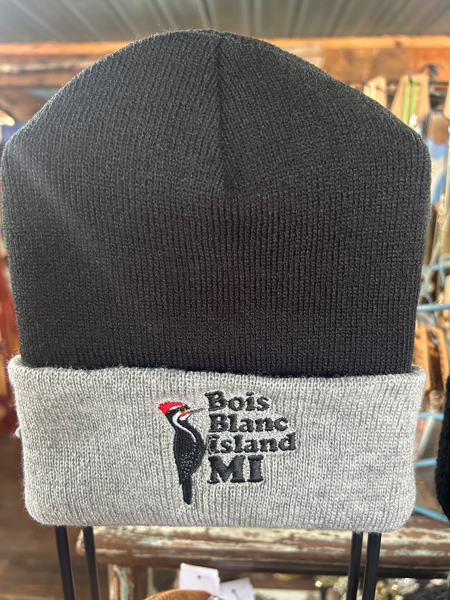 Pileated Woodpecker Knit Caps