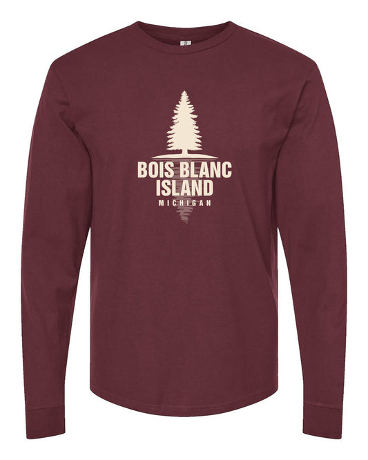 Pine Reflection Mens LS Tee