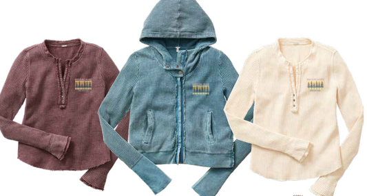 Women's Waffle Knit Shirts